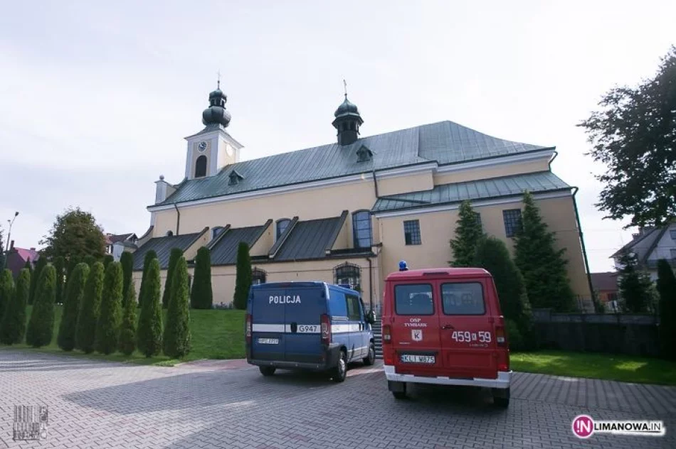 Próbne ewakuacje uczniów i przedszkolaków w Gminie Tymbark 2014 - zdjęcie 19