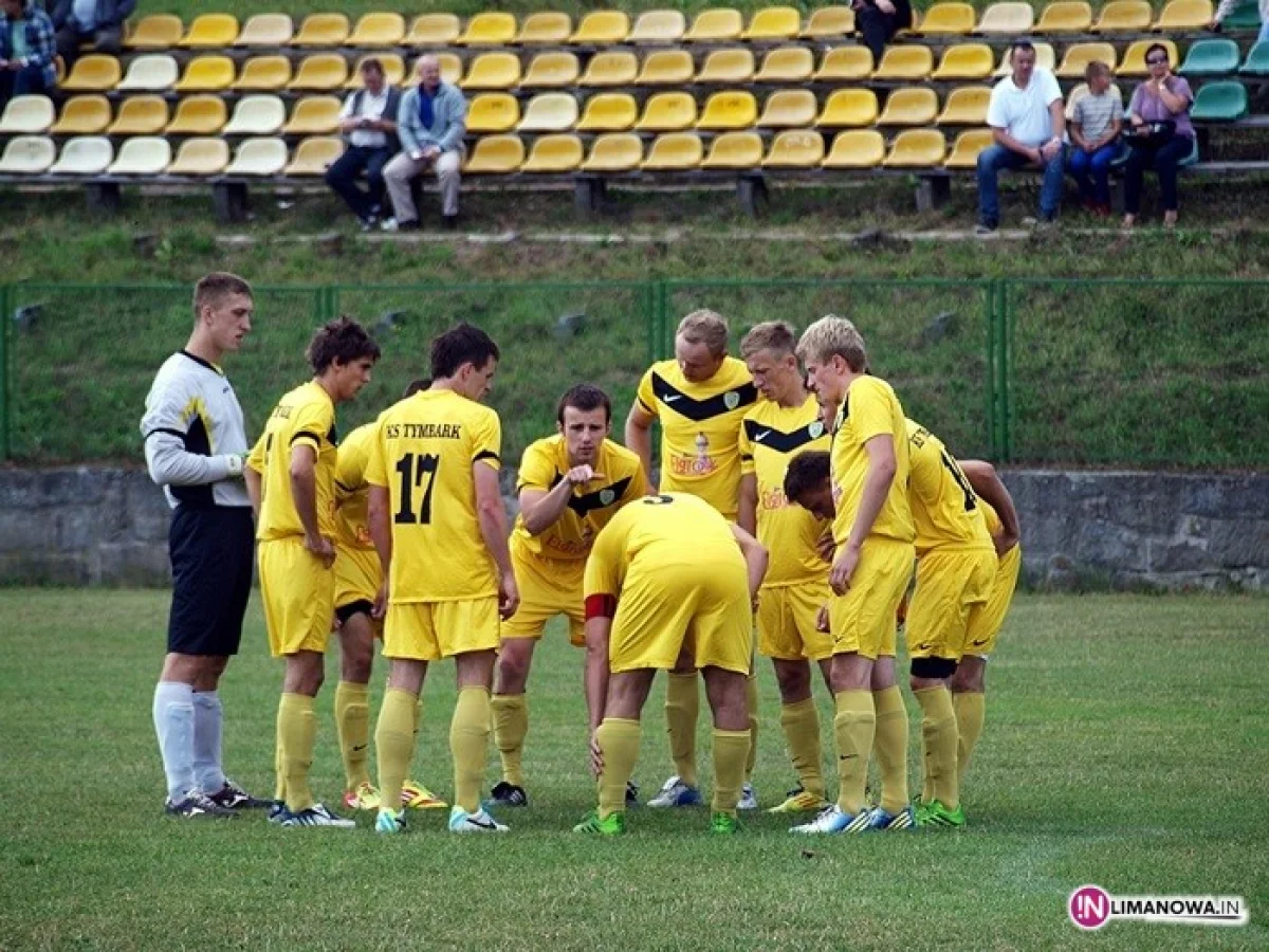 Pechowy mecz Tymbarku z rezerwami Sandecji