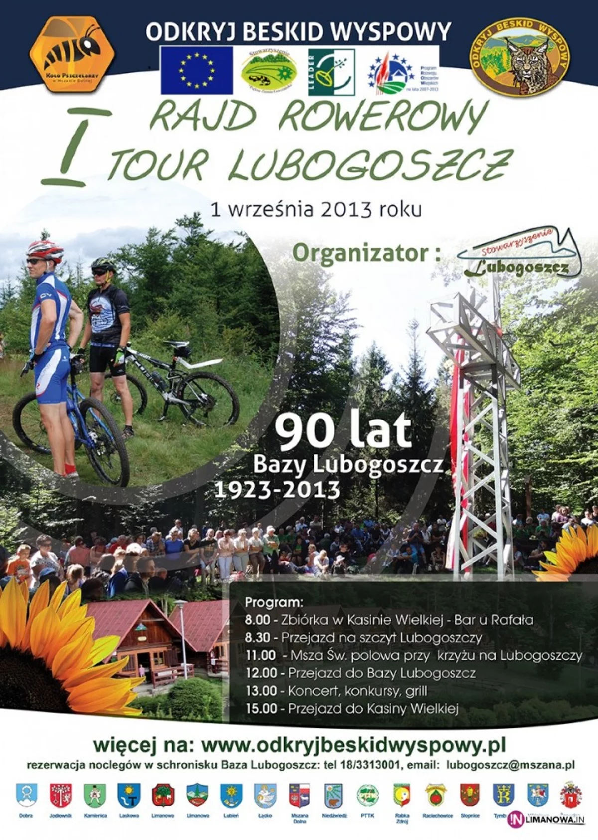 'I Rajd Rowerowy Tour Lubogoszcz'