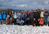 UKS Iskra Gimnazjum na gorczańskim szlaku z Liberatorem - zdjęcie główne