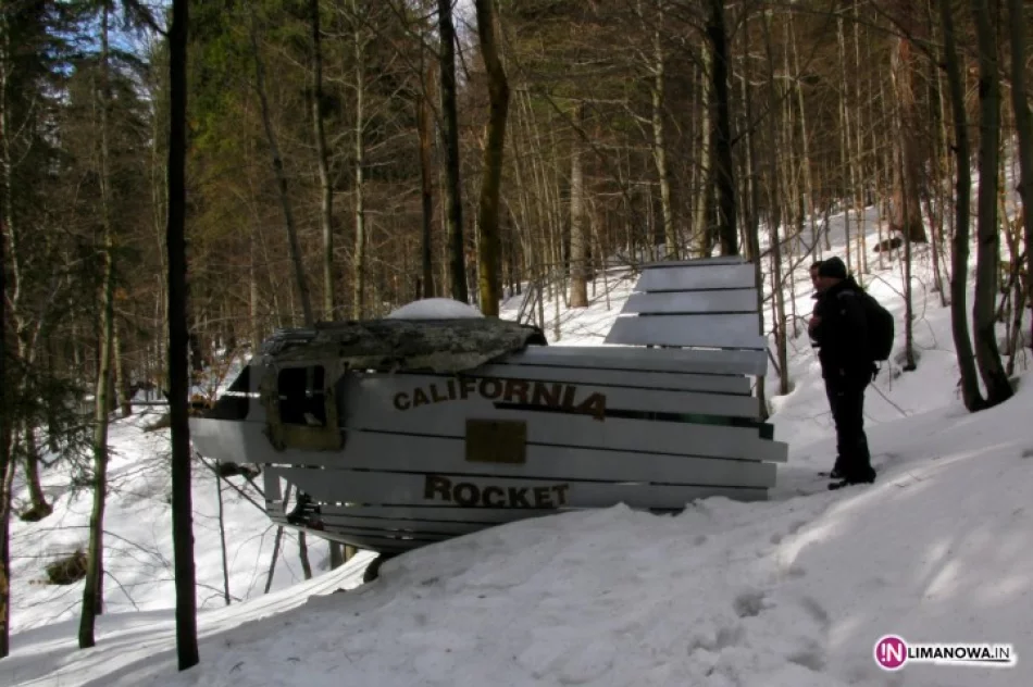 UKS Iskra Gimnazjum na gorczańskim szlaku z Liberatorem - zdjęcie 4