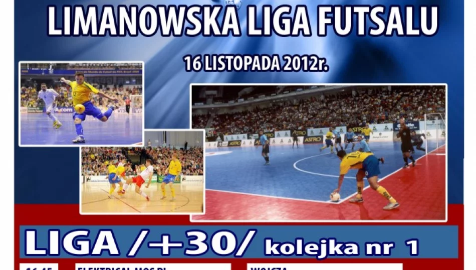 W piątek rusza Limanowska LIGA FUTSALU /kat. +30 lat/ - zdjęcie 1