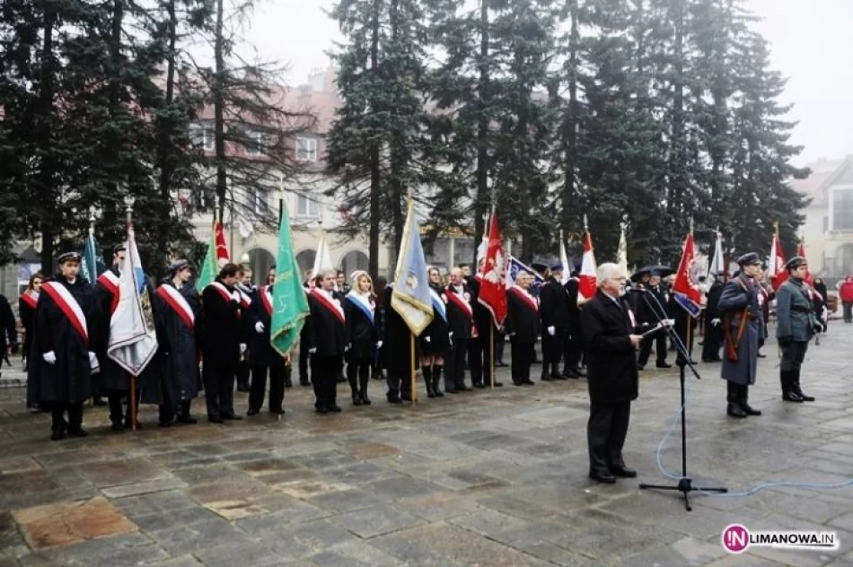 Narodowe Święto Niepodległości w Limanowej - zdjęcie 1