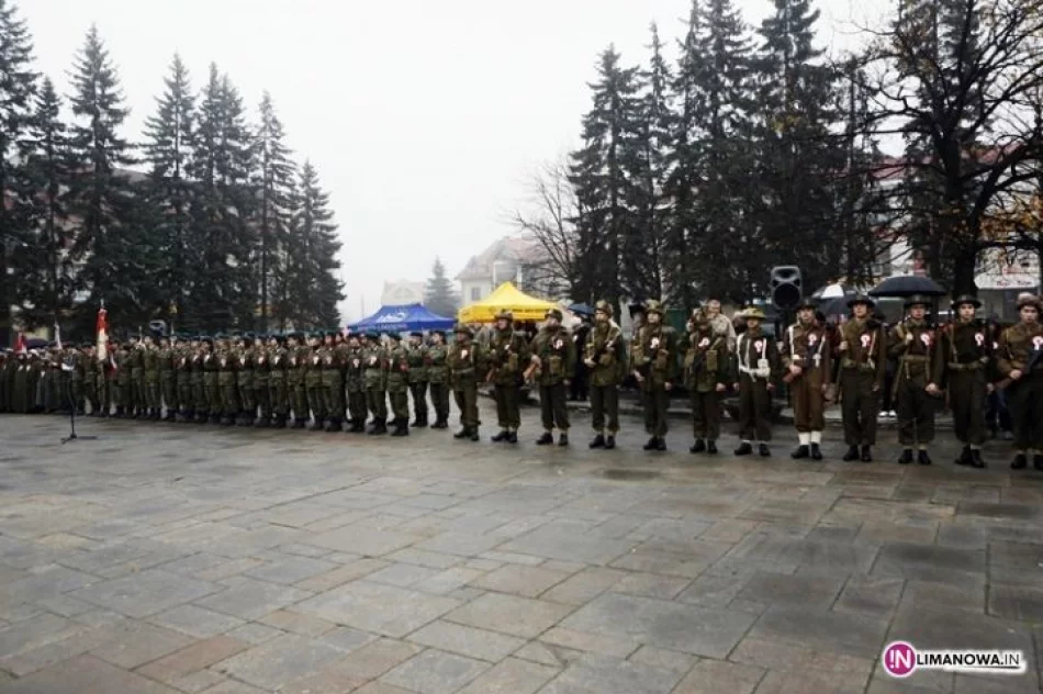 Narodowe Święto Niepodległości w Limanowej - zdjęcie 12