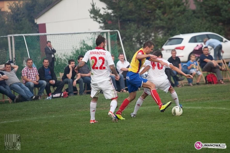 Limanovia dzielnie walczyła z Wisłą - zdjęcie 2