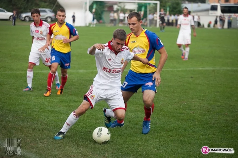 Limanovia dzielnie walczyła z Wisłą - zdjęcie 4
