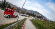 Wypadek strażaków na ćwiczeniach - zdjęcie 1