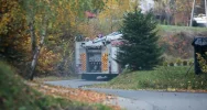 Wypadek strażaków na ćwiczeniach - zdjęcie 3
