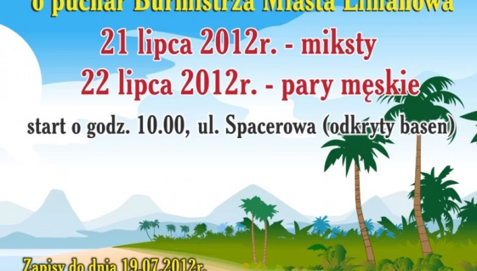 Puchar Burmistrza w siatkówce plażowej - zdjęcie 1