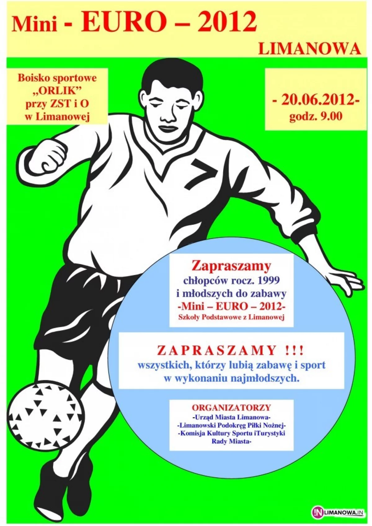 EURO-2012: w środę poznamy finalistę ME w Limanowej!