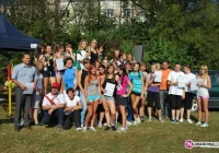 Uczniowie w biegach przełajowych - zdjęcie główne