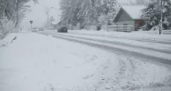 Bardzo ciężkie warunki na drogach - zdjęcie 1