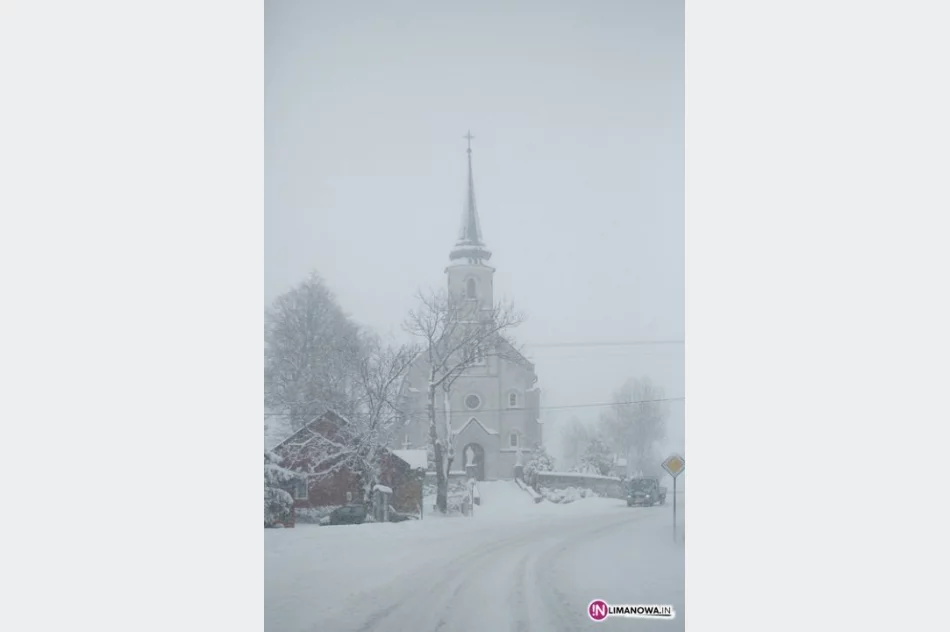 Intensywne opady śniegu w regionie - zdjęcie 7