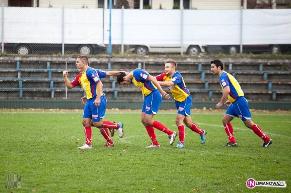 Limanovii Szubryt Limanowa - Wierna Małogoszcz 2012/2013 - zdjęcie 20