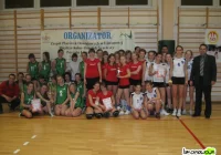 Gimnazjalistki pod siatką - zdjęcie główne