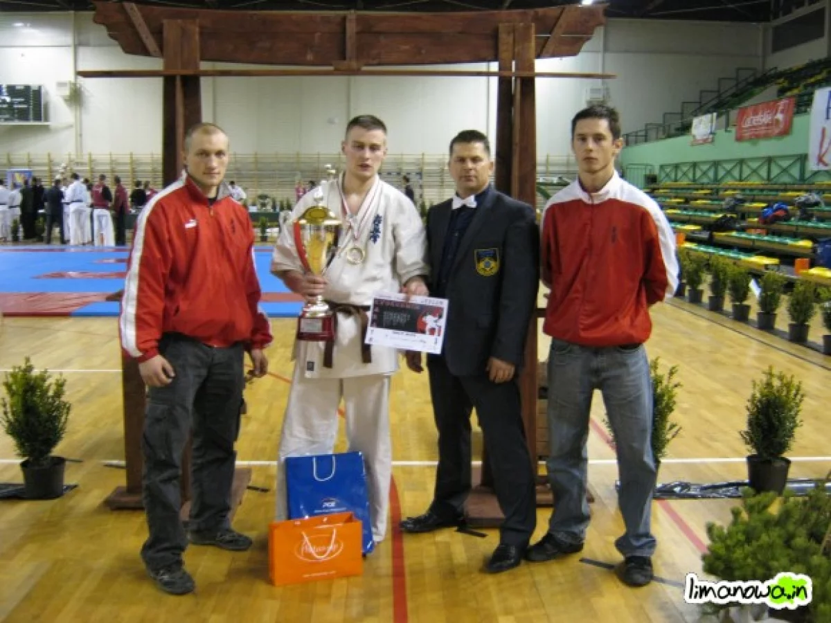 Puchar Polski dla limanowskiego karateki