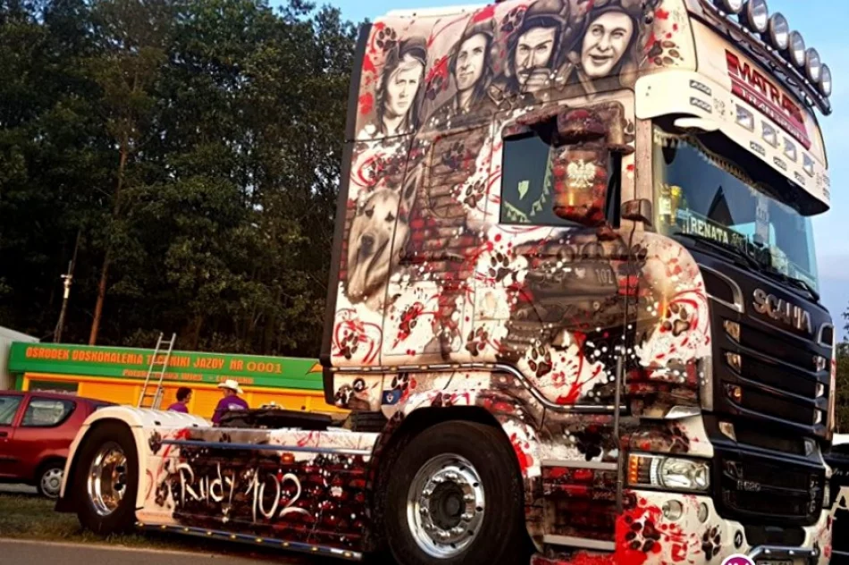 Ciężarówki z Limanowszczyzny zachwycały na zlocie Master Truck - zdjęcie 2