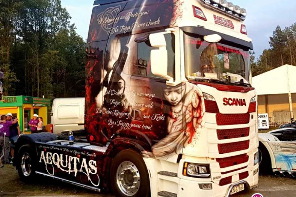 Ciężarówki z Limanowszczyzny zachwycały na zlocie Master Truck - zdjęcie 3