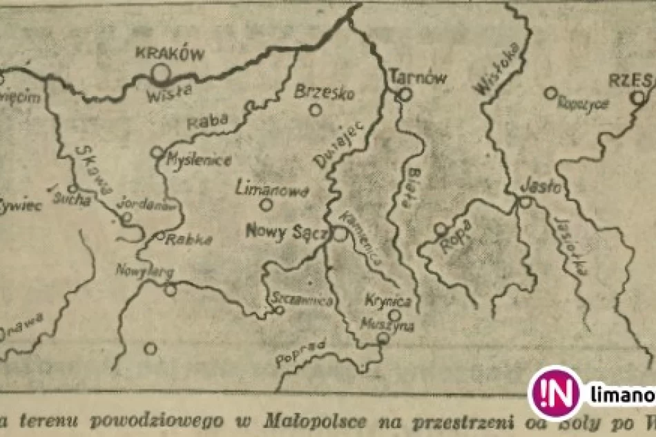 'Wycinki z przedwojennej prasy' cz. XXIV - Limanowa odcięta od świata - zdjęcie 3