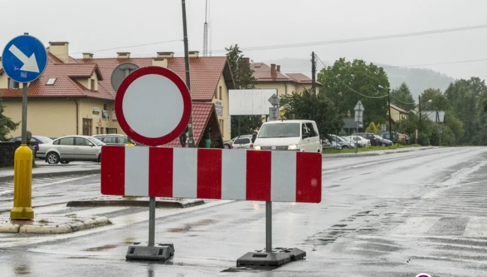 Aktualny stan dróg na Limanowszczyźnie - zdjęcie 1