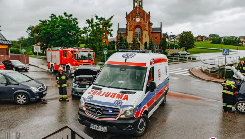 28-latka na skrzyżowaniu nie ustąpiła pierwszeństwa (wideo) - zdjęcie 1