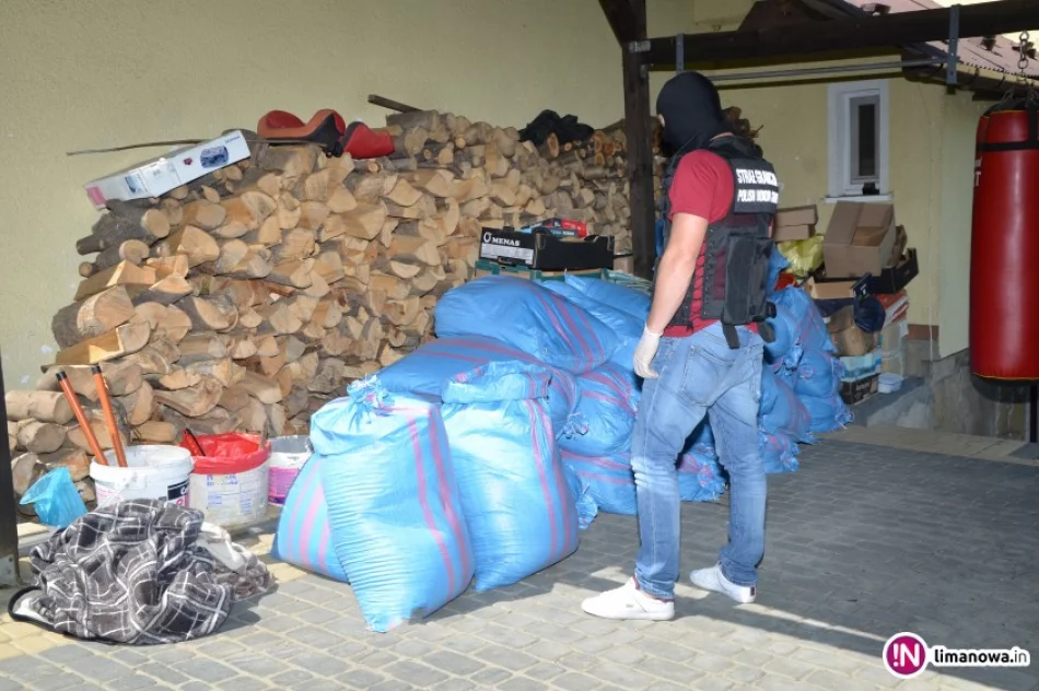 Zabezpieczono 700 kg krajanki tytoniowej oraz ponad 48 tys. sztuk nielegalnych papierosów - zdjęcie 2