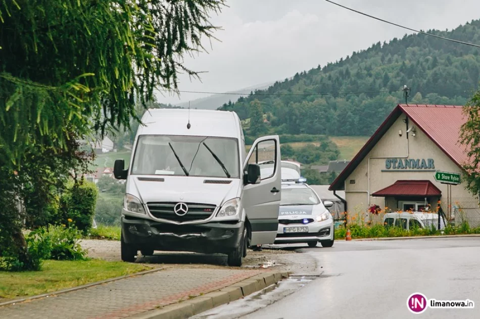 Trzy kolizje na Limanowszczyźnie - zdjęcie 2