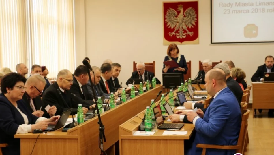 Retransmisja absolutoryjnej sesji Rady Miasta Limanowa - zdjęcie 1