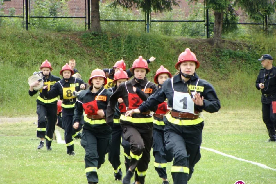 Jubileuszowe zmagania młodzieżowych drużyn pożarniczyh - zdjęcie 2