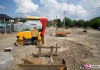 Trwa budowa placu manewrowego węzła przesiadkowego - zdjęcie główne