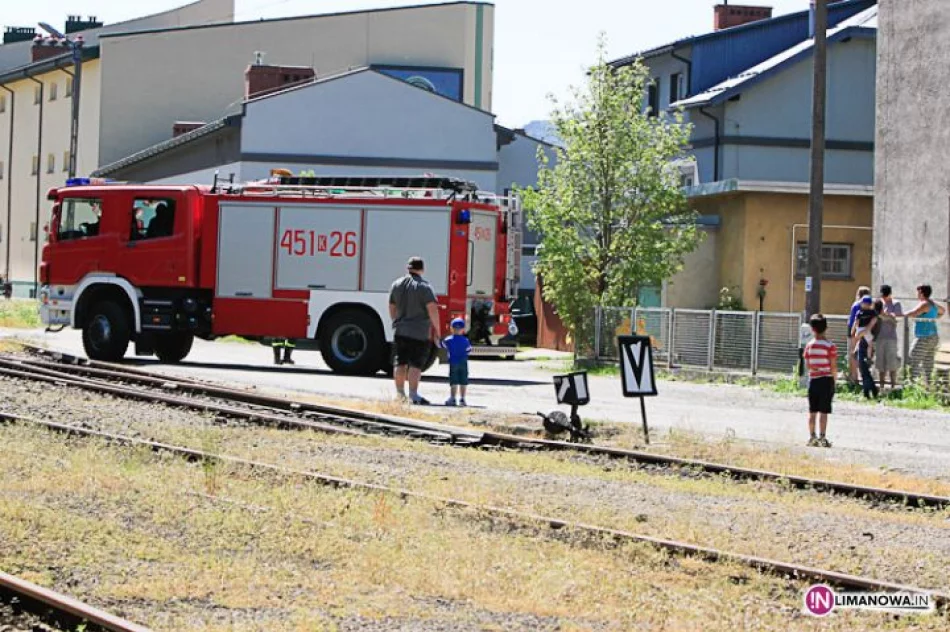 Pociąg retro na stacji w Limanowej - zdjęcie 9