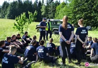 O pracy w policji z uczniami klas mundurowych - zdjęcie główne