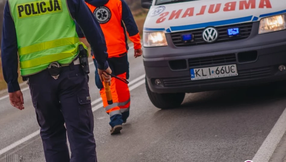 Dwie dziewczynki ranne w wypadku trafiły do szpitala - zdjęcie 1