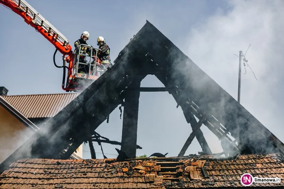 W pożarze zginął 48-letni mężczyzna (wideo) - zdjęcie 4