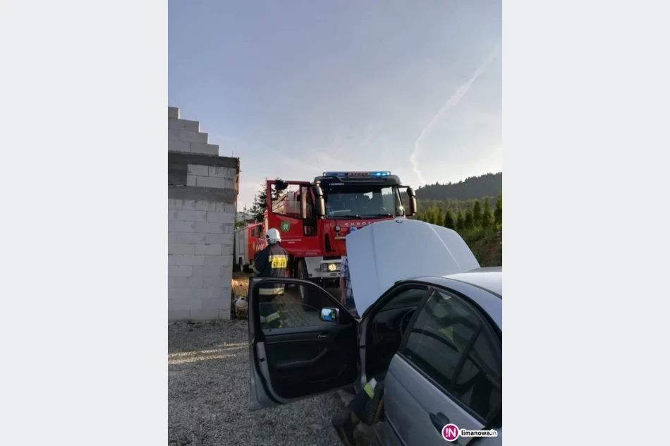 Zapaliło się wnętrze samochodu - zdjęcie 2