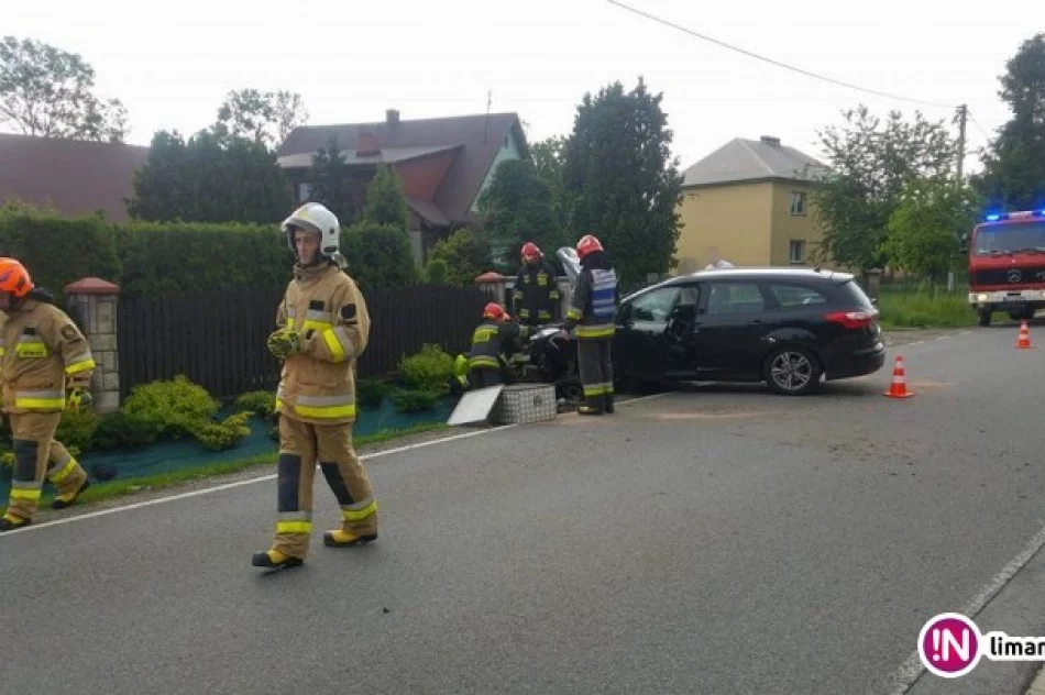 Samochód uderzył w przepust - zdjęcie 2