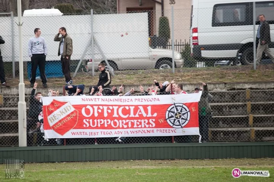 Limanovia pokonała Beskid Andrychów - zdjęcie 16