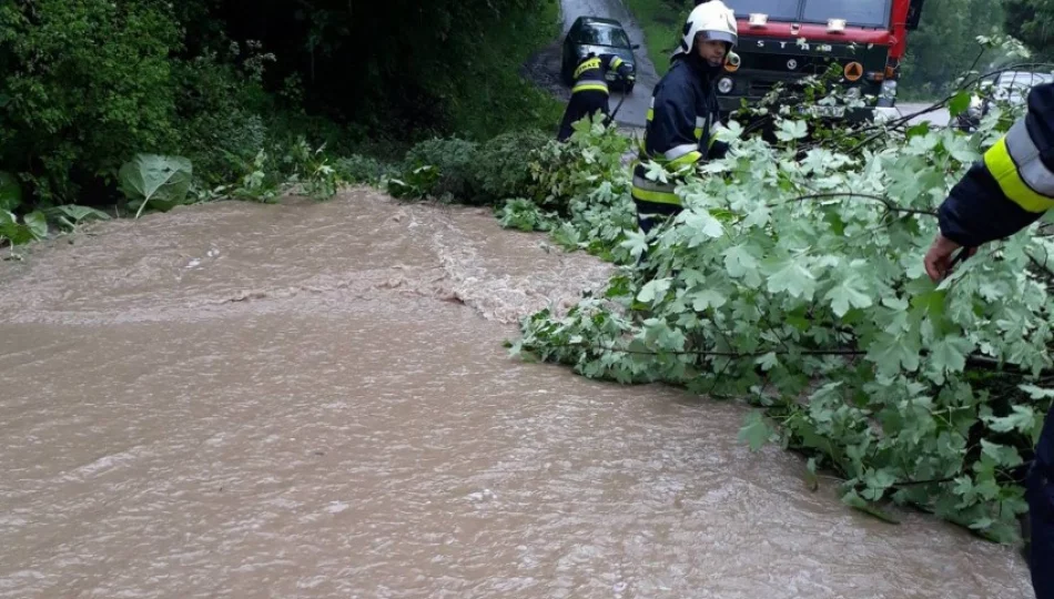 Bilans weekendowych nawałnic: 39 interwencji, zaangażowanych prawie 300 strażaków (wideo) - zdjęcie 1