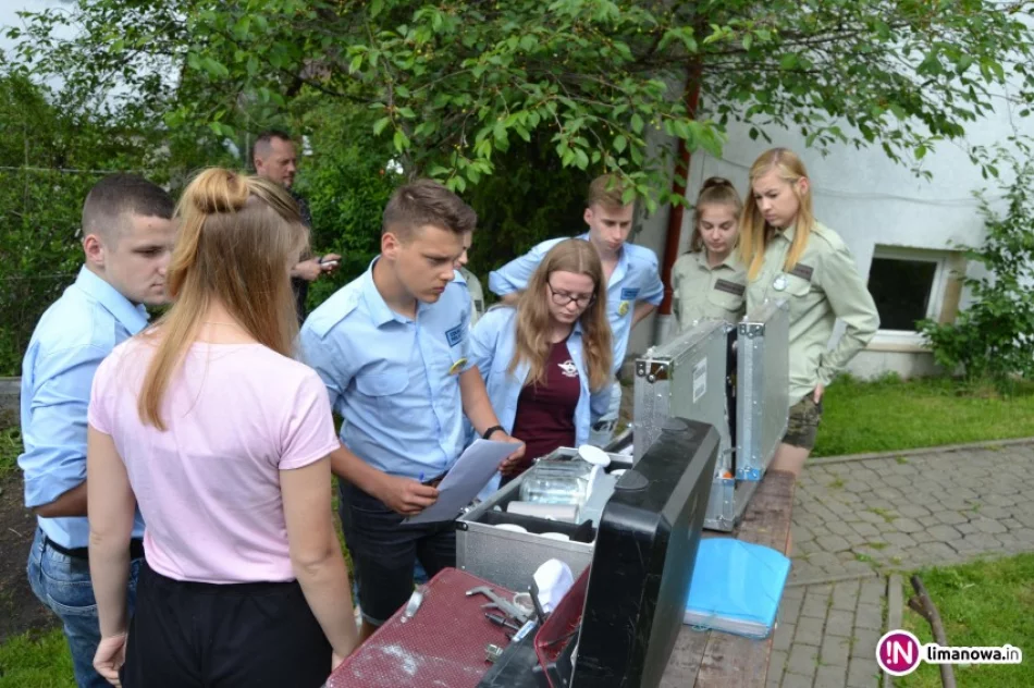 Limanowscy policjanci szkolili młodzież z Lublina - zdjęcie 2