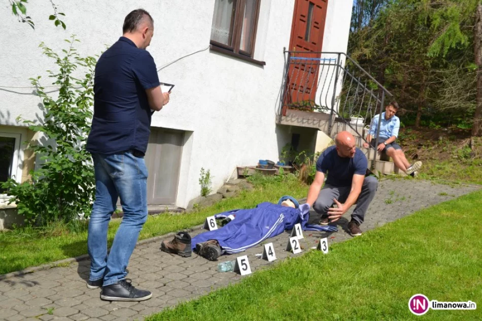 Limanowscy policjanci szkolili młodzież z Lublina - zdjęcie 3