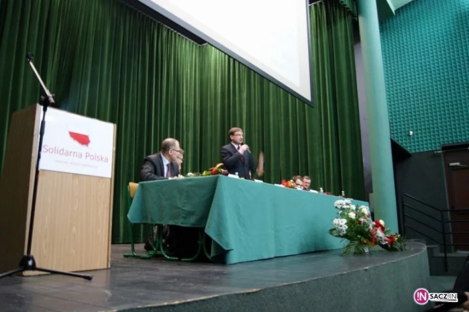 Solidarna Polska - spotkanie w Nowym Sączu - zdjęcie 19