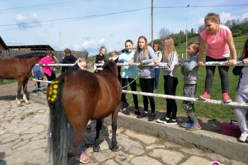 Nietypowe warsztaty dla uczniów - jeździeckie - zdjęcie 3