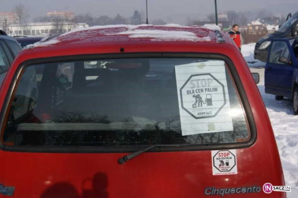 Protest kierowców: „STOP dla cen paliw. Nie mamy na więcej” - zdjęcie 9