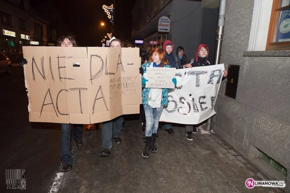 Demonstrowali przeciwnicy ACTA - zdjęcie 7