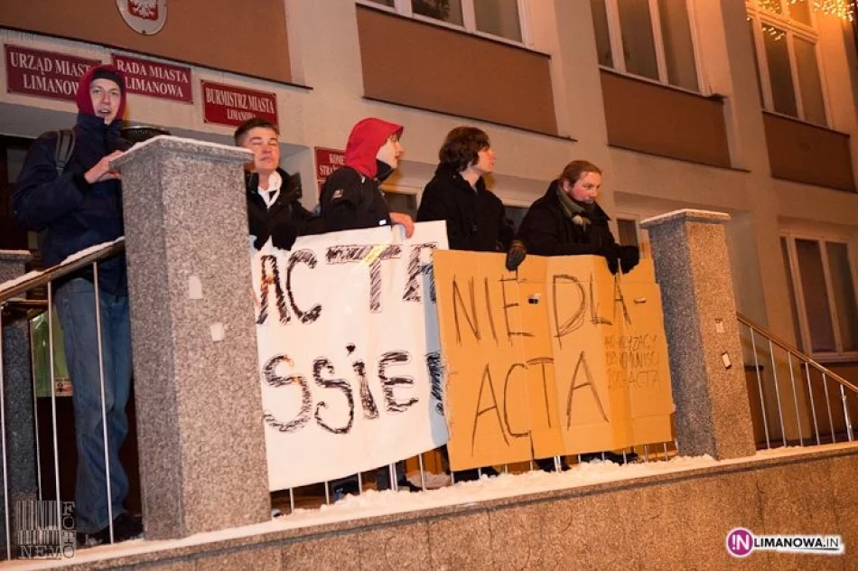Demonstrowali przeciwnicy ACTA - zdjęcie 14