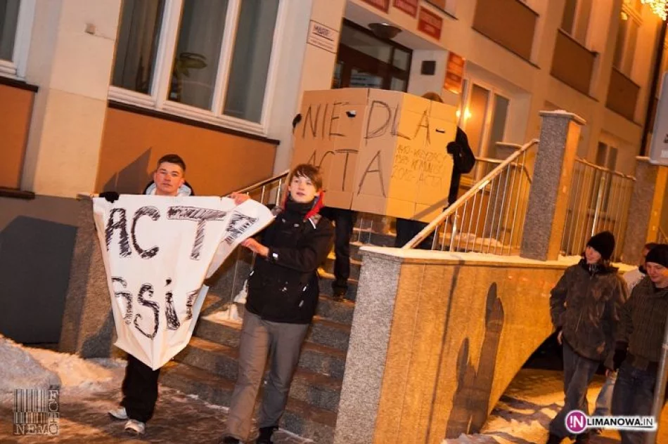 Demonstrowali przeciwnicy ACTA - zdjęcie 15