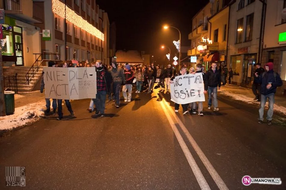 Demonstrowali przeciwnicy ACTA - zdjęcie 17