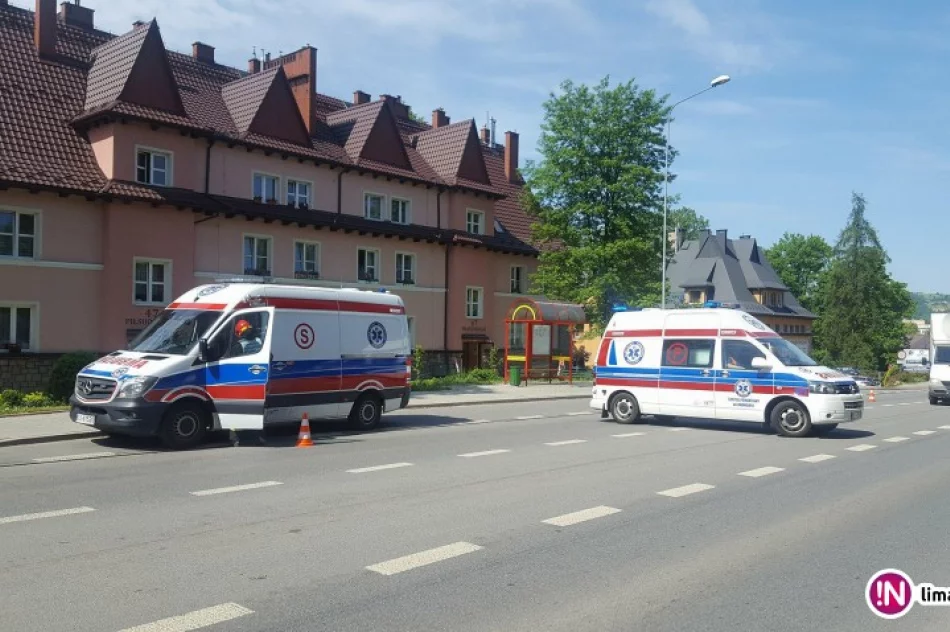 Zderzenie czterech pojazdów na DK 28 - zdjęcie 4