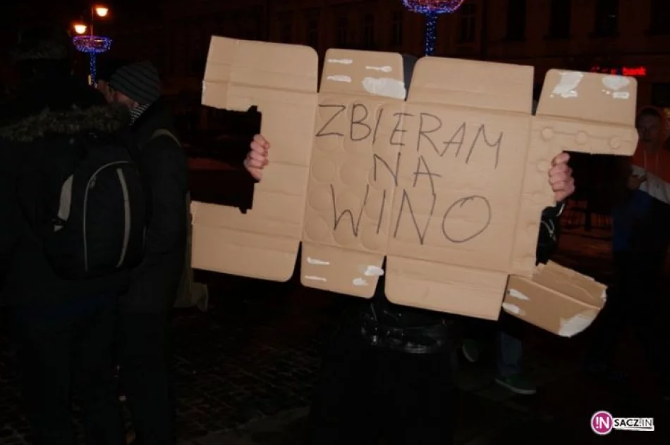 "Nie dla ACTA" - manifestacja sądeczan - zdjęcie 8