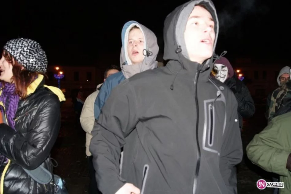 "Nie dla ACTA" - manifestacja sądeczan - zdjęcie 9